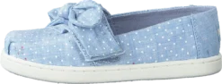 Toms Bliss Speckled Chambray Dots Light Blue