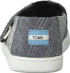 Toms Black Cabana Stripe Grey -Duffy kauppa 60143 67 4