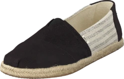 Toms Black Ivy League On Rope Black -Duffy kauppa 60143 91 2