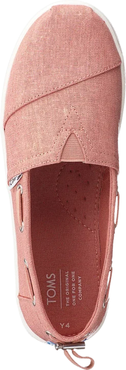 Toms Coral Pink Shimmer Canvas Coral -Duffy kauppa 60144 00 5