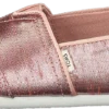 Toms Persimmon Metallic Shantung Pink Metallic