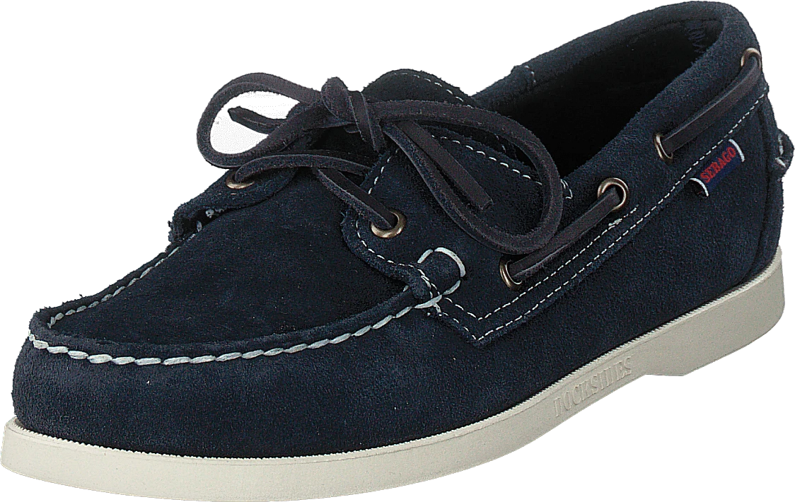 Sebago Docksides Portland Suede Navy 3 Sebago Docksides Portland Suede Navy - Image 3