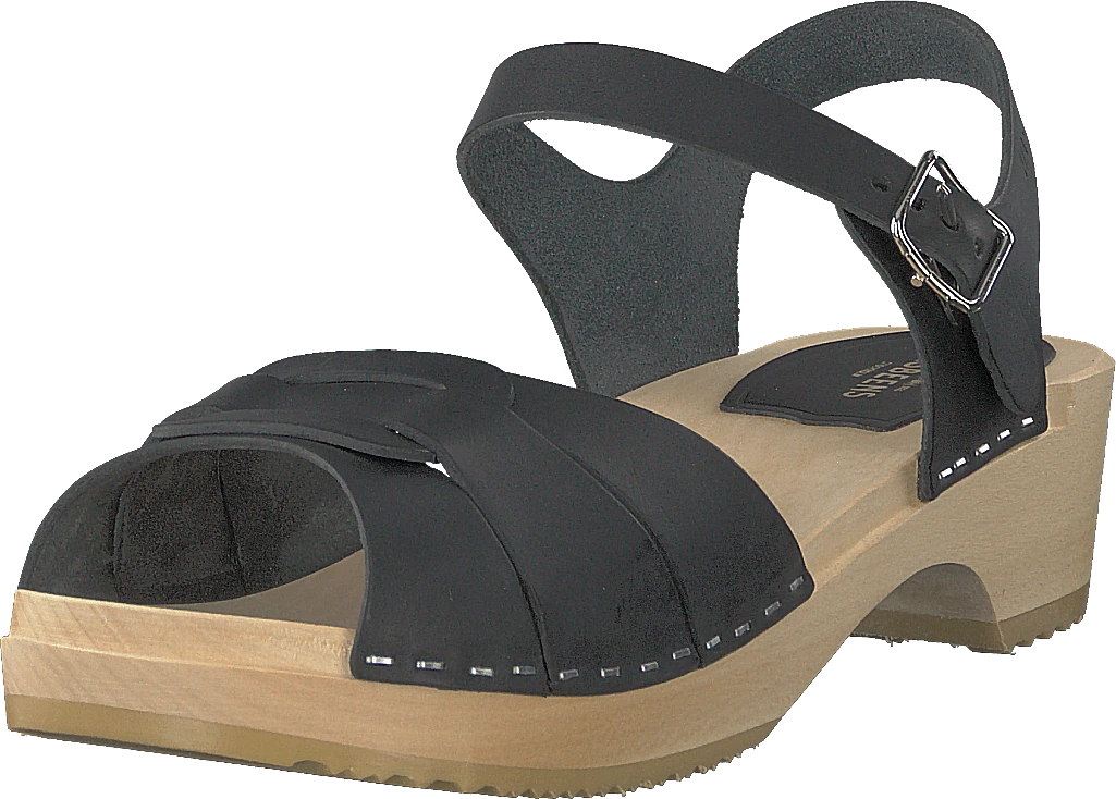 Peep Toe Low Black 3 Peep Toe Low Black - Image 3