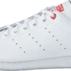 Adidas Originals Stan Smith J Ftwwht/ftwwht/actred