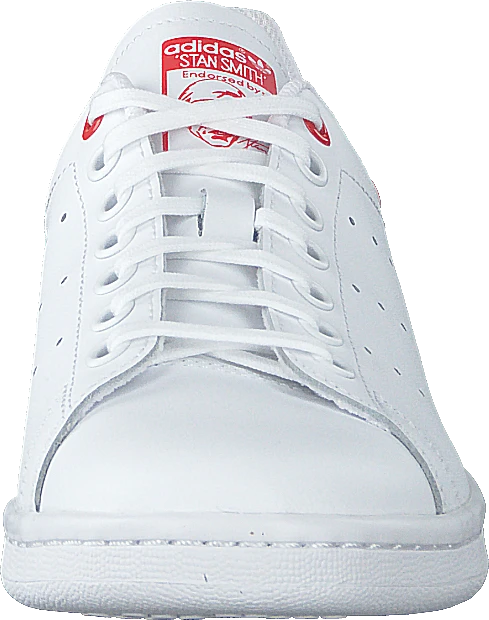 Adidas Originals Stan Smith J Ftwwht/ftwwht/actred 4 Adidas Originals Stan Smith J Ftwwht/ftwwht/actred - Image 4