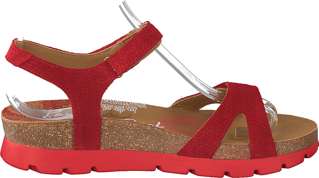 Panama Jack Sulia Menorca Velour Rojo/red 2 Panama Jack Sulia Menorca Velour Rojo/red - Image 2