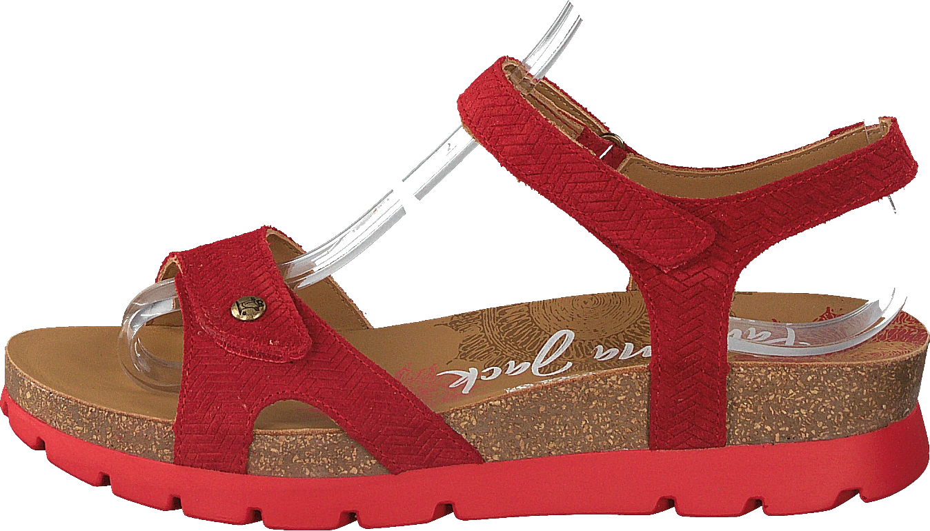 Panama Jack Sulia Menorca Velour Rojo/red 1 Panama Jack Sulia Menorca Velour Rojo/red