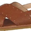ANGULUS Sandal With Studs Tan