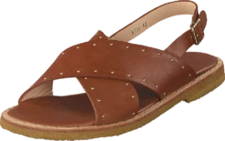 ANGULUS Sandal With Studs Tan 9 ANGULUS Sandal With Studs Tan -Duffy kauppa 60150 73 2