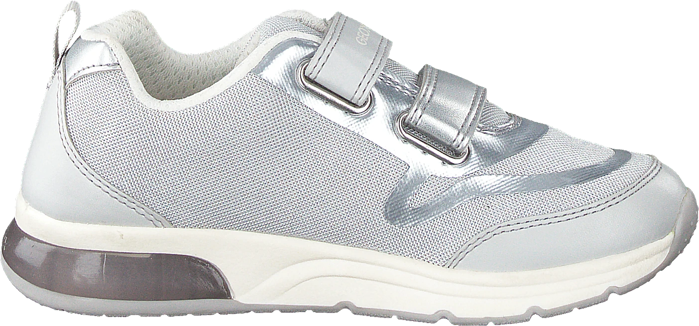 Geox J Spaceclub Girl Grey/silver 2 Geox J Spaceclub Girl Grey/silver - Image 2