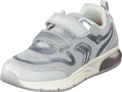Geox J Spaceclub Girl Grey/silver 9 Geox J Spaceclub Girl Grey/silver -Duffy kauppa 60152 56 2