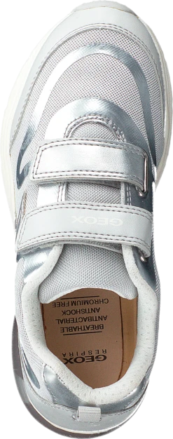 Geox J Spaceclub Girl Grey/silver 12 Geox J Spaceclub Girl Grey/silver -Duffy kauppa 60152 56 5