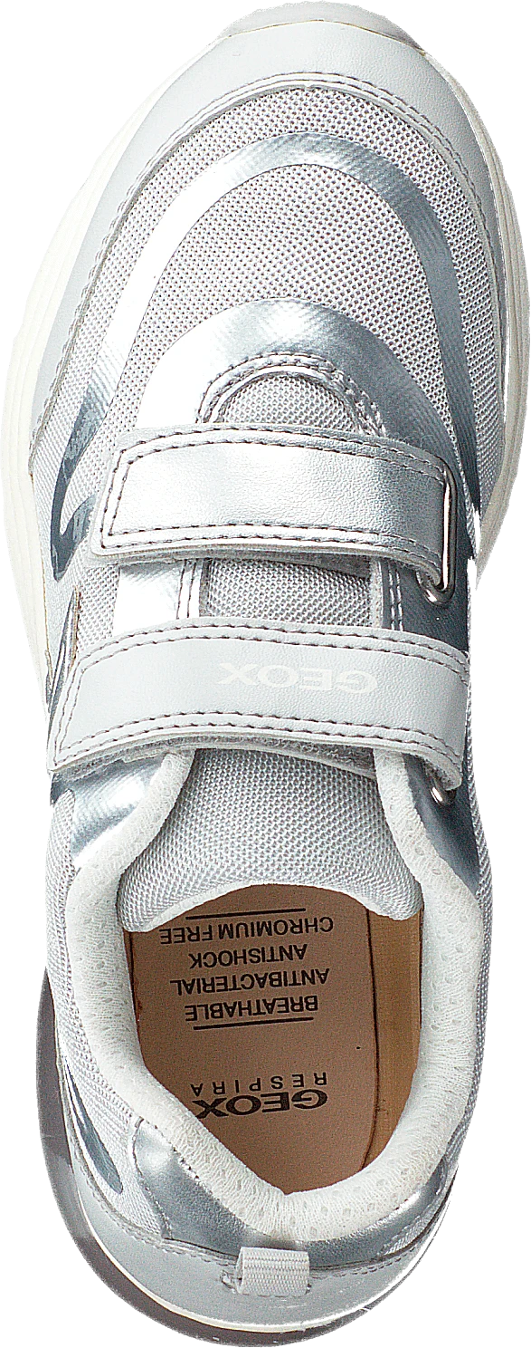 Geox J Spaceclub Girl Grey/silver 6 Geox J Spaceclub Girl Grey/silver - Image 6