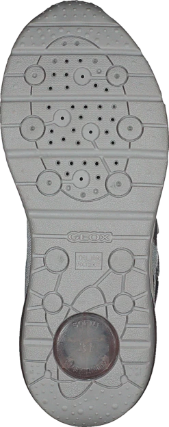 Geox J Spaceclub Girl Grey/silver 13 Geox J Spaceclub Girl Grey/silver -Duffy kauppa 60152 56 6
