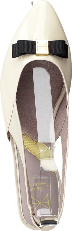 Maren Cream/black Patent 12 Maren Cream/black Patent -Duffy kauppa 60152 97 5