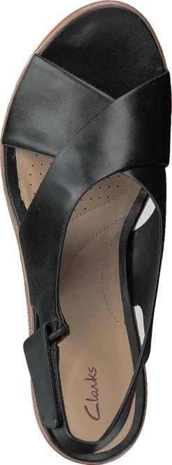 Clarks Palm Candid Black Leather -Duffy kauppa 60154 41 5