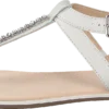 Clarks Bay Poppy White Silver