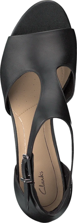 Clarks Laureti Star Black Leather -Duffy kauppa 60154 50 5