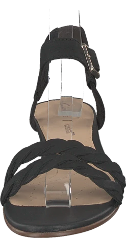 Clarks Mena Blossom Black Nubuck -Duffy kauppa 60154 56 3