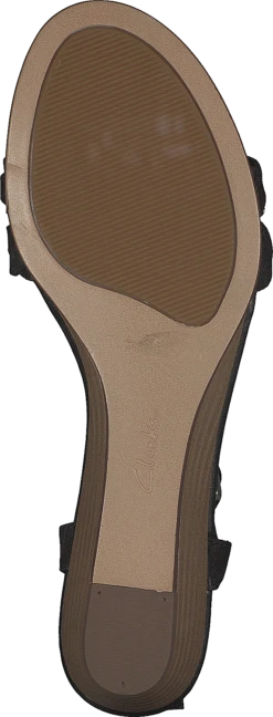 Clarks Mena Blossom Black Nubuck -Duffy kauppa 60154 56 6