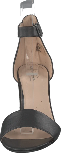 Clarks Deva Mae Black Leather -Duffy kauppa 60154 60 3