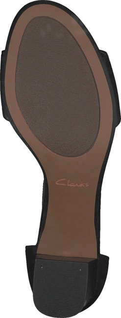 Clarks Deva Mae Black Leather -Duffy kauppa 60154 60 6