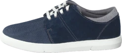 Clarks Landry Edge Navy Combi Suede