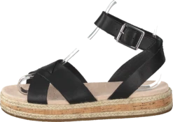 Clarks Botanic Poppy Black Leather