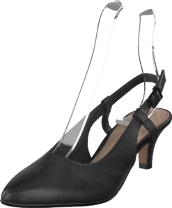 Clarks Linvale Loop Black Leather -Duffy kauppa 60154 91 2