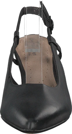 Clarks Linvale Loop Black Leather -Duffy kauppa 60154 91 3