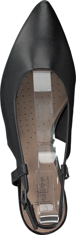 Clarks Linvale Loop Black Leather -Duffy kauppa 60154 91 5