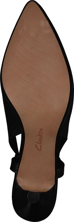 Clarks Linvale Loop Black Leather -Duffy kauppa 60154 91 6