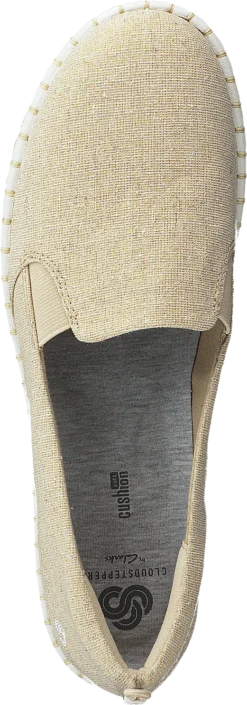 Clarks Step Glow Slip Soft Gold -Duffy kauppa 60154 99 5