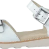 Clarks Crown Bloom K White Leather