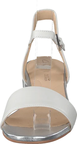 Clarks Orabella Iris White Combi Leather -Duffy kauppa 60155 23 3