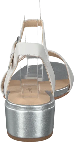 Clarks Orabella Iris White Combi Leather -Duffy kauppa 60155 23 4