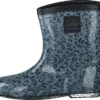 Rubber Boot Baby Leopard - Blue