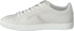 Tod's Leather Sneakers Bianco Calce