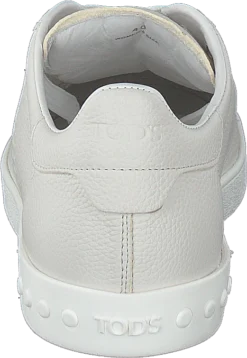 Tod's Leather Sneakers Bianco Calce -Duffy kauppa 60159 96 4