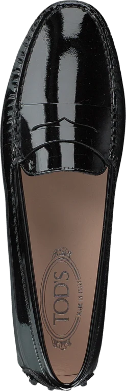 Tod's Gommino Patent Leather Mocs Nero -Duffy kauppa 60160 00 5