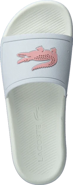 Lacoste Croco Slide 119 3 Cfa Wht/lt Pnk -Duffy kauppa 60160 26 2
