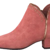 Sofie Schnoor Boot Raw Zip Suede Cher - Cherry