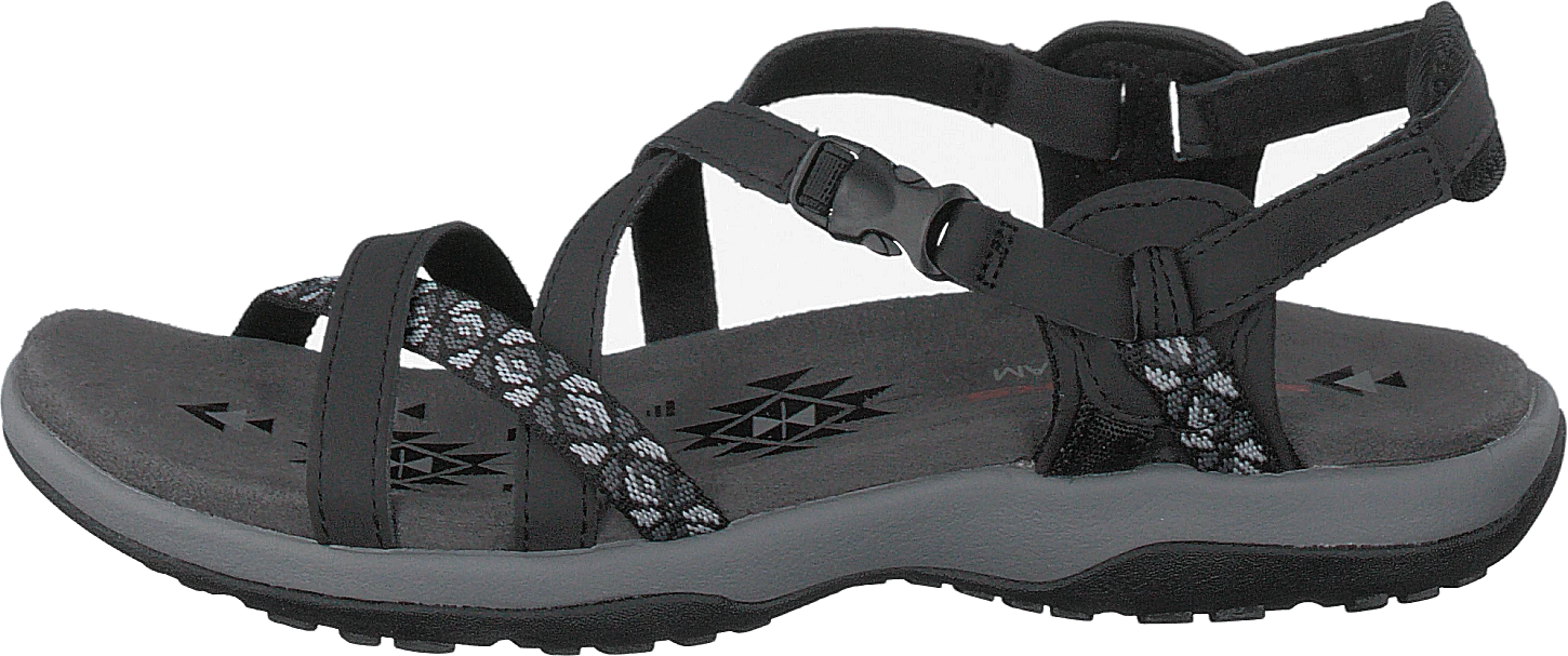 Skechers Reggae Slim Vacay Blk 1 Skechers Reggae Slim Vacay Blk