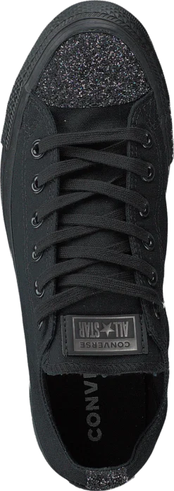 Converse Chuck Taylor All Star Ox Black/black/silver -Duffy kauppa 60169 09 5