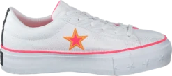 Converse One Star Platform White / Racer Pink / Orange -Duffy kauppa 60169 20 1
