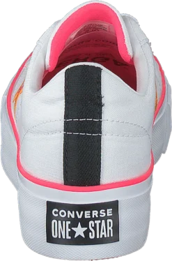 Converse One Star Platform White / Racer Pink / Orange -Duffy kauppa 60169 20 4