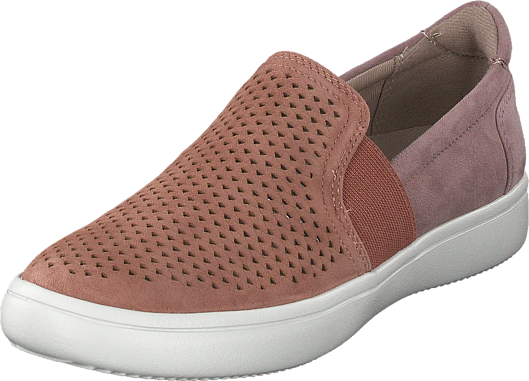 Rockport Cl Ariell Goreslipon Pink/mauve Kid Suede 3 Rockport Cl Ariell Goreslipon Pink/mauve Kid Suede - Image 3