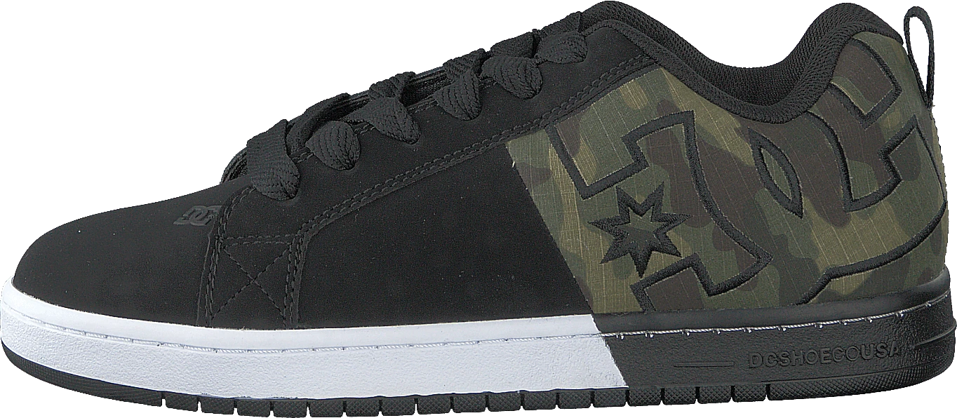 DC SHOES Court Graffik Sq Black/camo 1 DC SHOES Court Graffik Sq Black/camo