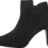 Caprice Isabella Black Suede