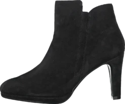 Caprice Isabella Black Suede